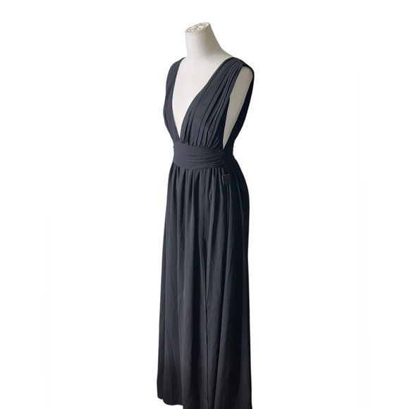 LULUS - Heavenly Hues Black Maxi Dress - Sz Small - Picture 5 of 7